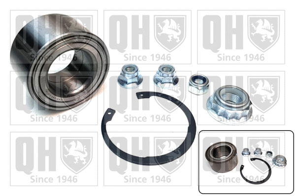 Kit de roulements de roue QUINTON HAZELL QWB1089