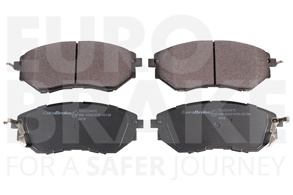 Kit de plaquettes de frein, frein à disque EUROBRAKE 5502224415