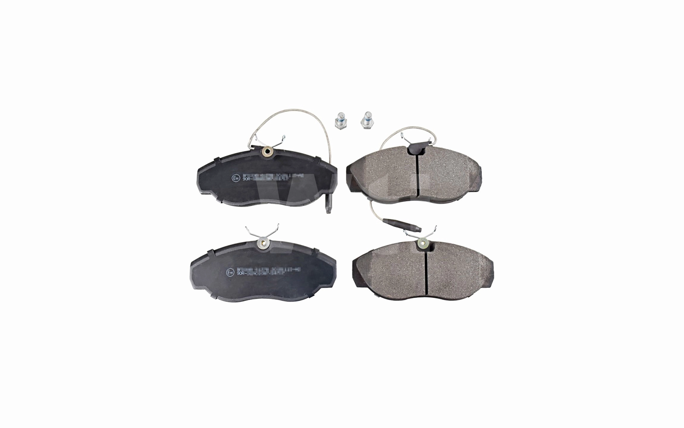 Kit de plaquettes de frein, frein à disque Wti Automotive K971006
