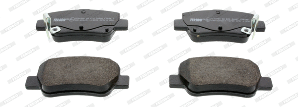 Kit de plaquettes de frein, frein à disque FERODO FDB4411