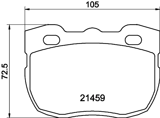 Kit de plaquettes de frein, frein à disque MINTEX MLB115