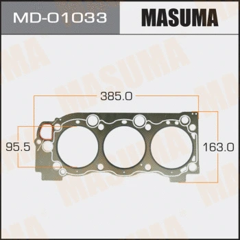 Joint, culasse MASUMA MD-01033