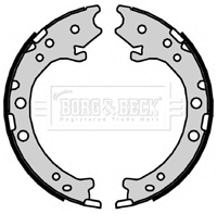 Jeu de mâchoires de frein, frein de stationnement BORG & BECK BBS6431