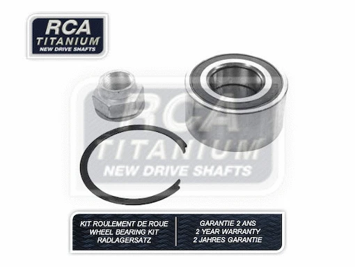 Kit de roulements de roue RCA FRANCE RCAK1163