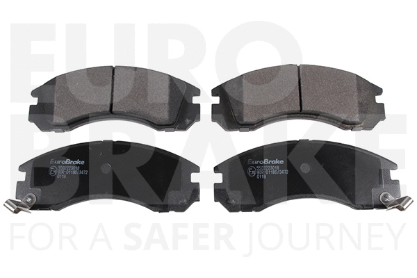 Kit de plaquettes de frein, frein à disque EUROBRAKE 5502223018