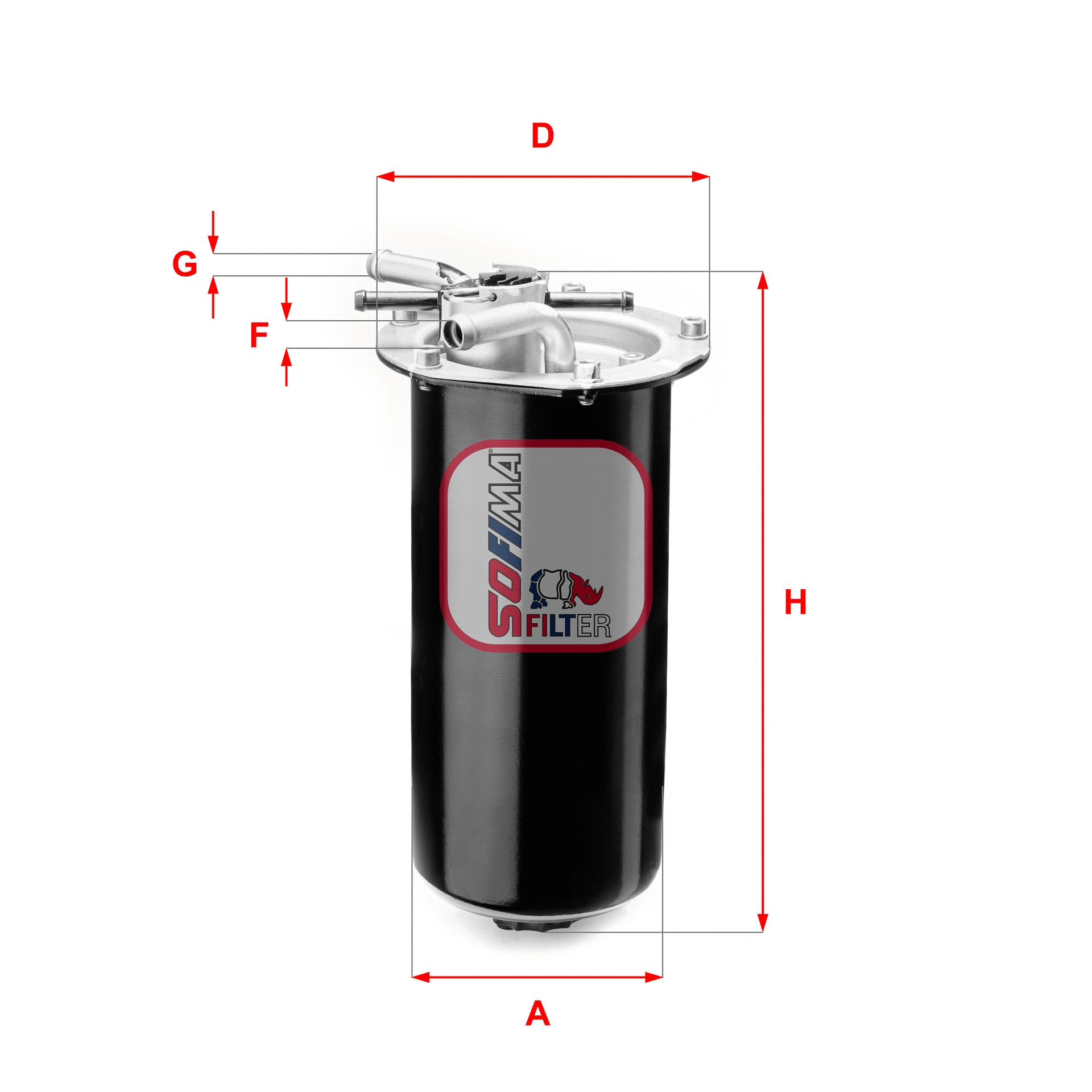 Filtre à carburant SOFIMA S 1411 GC