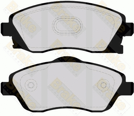 Kit de plaquettes de frein, frein à disque Brake ENGINEERING PA1476
