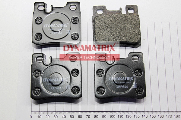 Kit de plaquettes de frein, frein à disque DYNAMATRIX DBP644