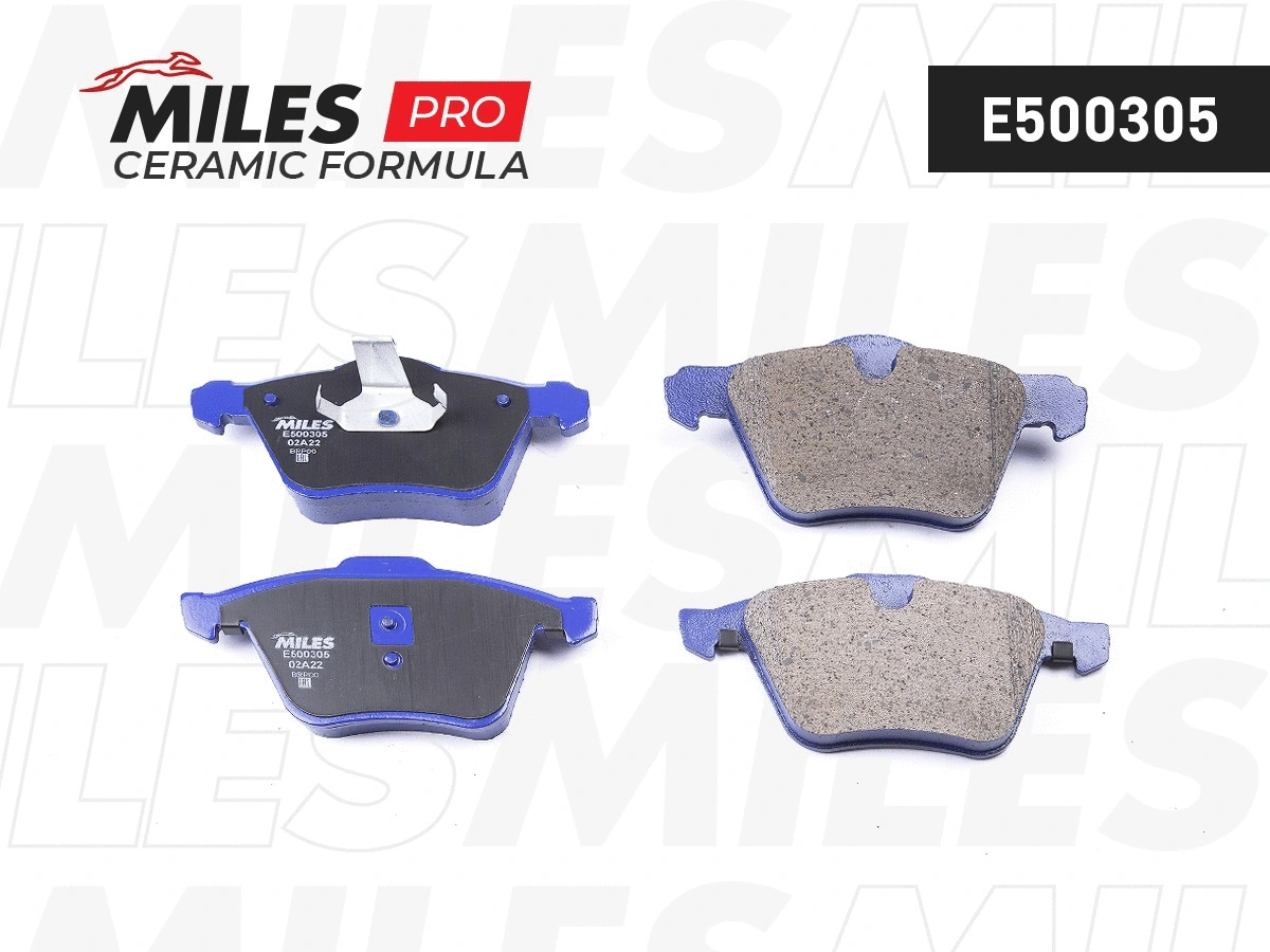 Kit de plaquettes de frein, frein à disque MILES E500305