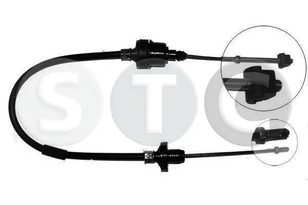 Tirette à câble, commande d'embrayage STC T480359