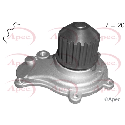 Pompe à eau, refroidissement du moteur APEC AWP1152