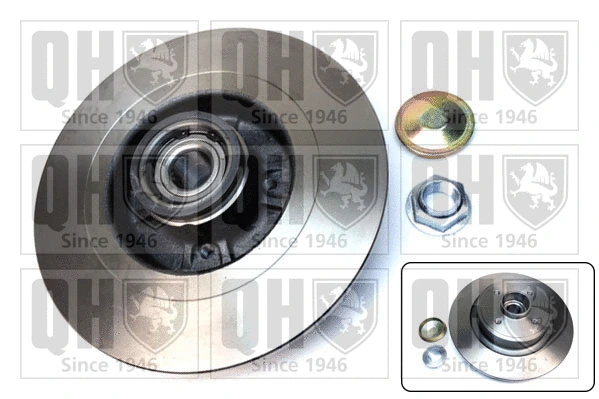 Disque de frein QUINTON HAZELL BDC5762