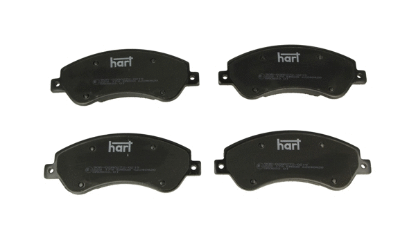 Kit de plaquettes de frein, frein à disque HART 223 179
