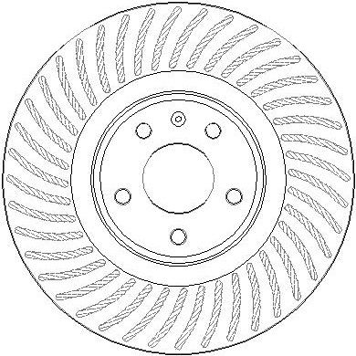 Disque de frein National NBD2121