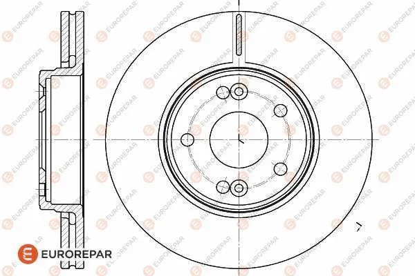 Disque de frein EUROREPAR 1618879580