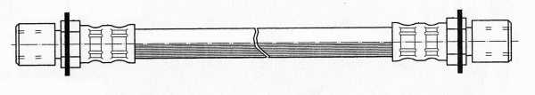 Flexible de frein CEF 511660