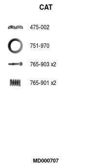Catalyseur FA1 MD000707