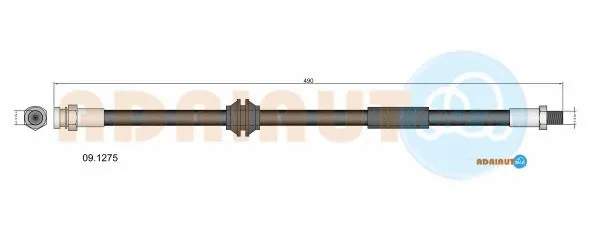 Flexible de frein ADRIAUTO 09.1275