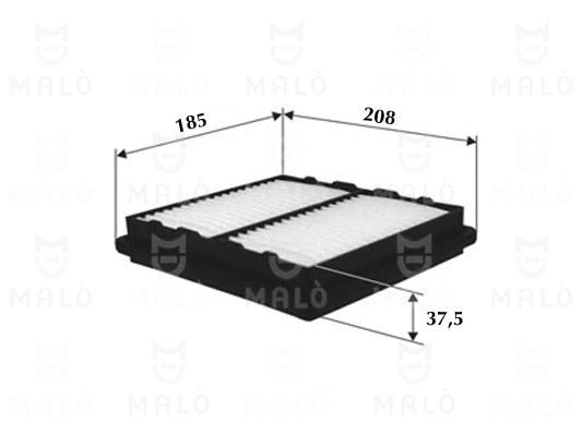 Filtre à air AKRON-MALÒ 1500300