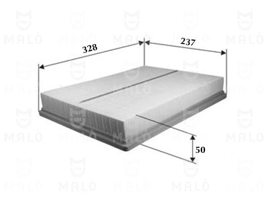 Filtre à air AKRON-MALÒ 1500493