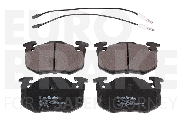 Kit de plaquettes de frein, frein à disque EUROBRAKE 5502223930
