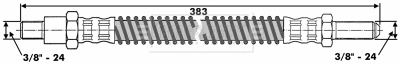 Flexible de frein BORG & BECK BBH6559