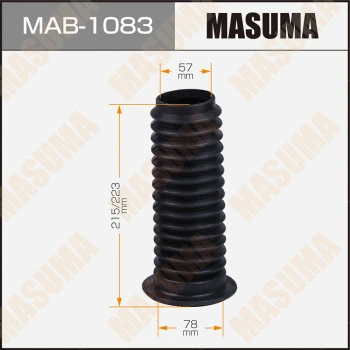 Kit de protection contre la poussière, amortisseur MASUMA MAB-1083