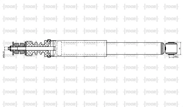 Amortisseur TOOR SG57310