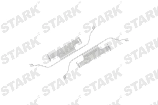 Kit d'accessoires, plaquette de frein à disque Stark SKAK-1120007