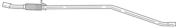 Tuyau d'échappement SIGAM 12528