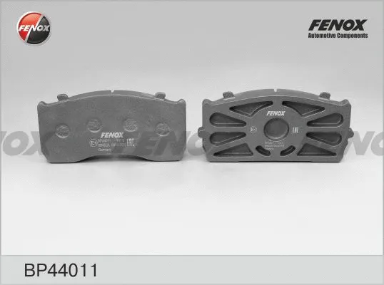 Kit de plaquettes de frein, frein à disque FENOX BP44011