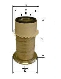 Filtre à air SAMPIYON FILTER CH 1380 K1