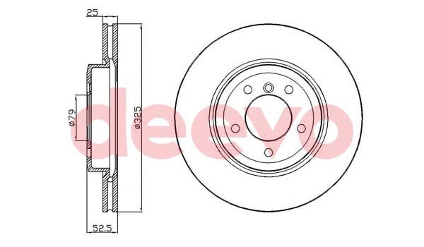 Disque de frein DEEVO BD11620