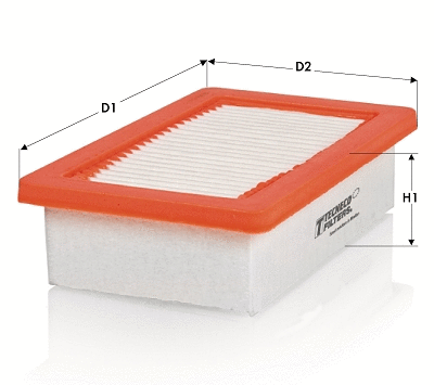 Filtre à air TECNECO FILTERS AR1624PMJ
