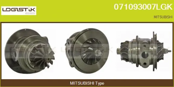 Groupe carter, turbocompresseur LGK 071093007LGK