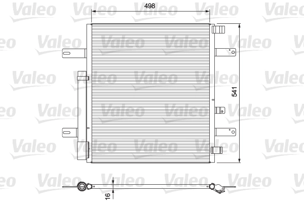 Condenseur, climatisation VALEO 815061