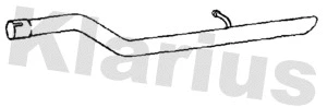 Tuyau d'échappement KLARIUS 110709