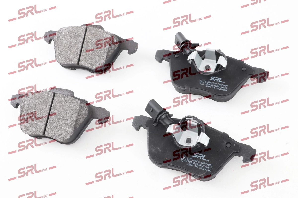 Kit de plaquettes de frein, frein à disque SRLine S70-0300