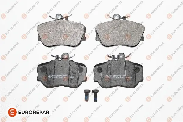Kit de plaquettes de frein, frein à disque EUROREPAR 1617252580