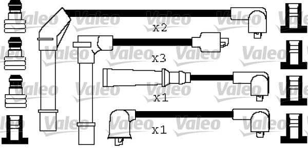 Kit de câbles d'allumage VALEO 346253
