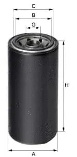 Filtre à huile UNIFLUX FILTERS XO391