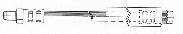 Flexible de frein CEF 511537