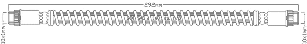 Flexible de frein JURATEK JBH1034
