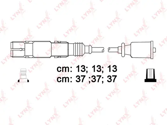 Kit de câbles d'allumage LYNXAUTO SPC5332