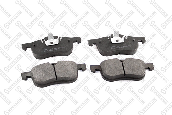 Kit de plaquettes de frein, frein à disque STELLOX 730 000-SX