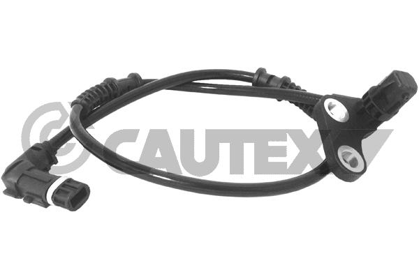Capteur, vitesse de roue CAUTEX 755240