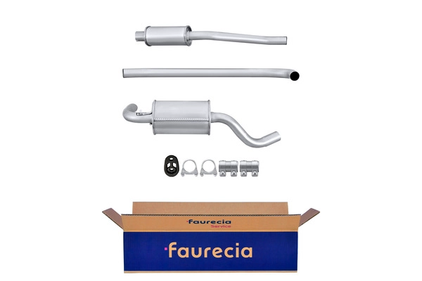 Silencieux central Faurecia FS30667
