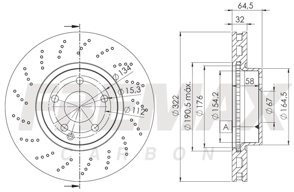 Disque de frein FREMAX BD-6472