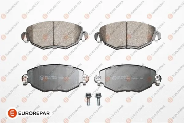 Kit de plaquettes de frein, frein à disque EUROREPAR 1617256380