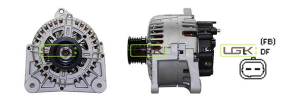 Alternateur LGK 442075